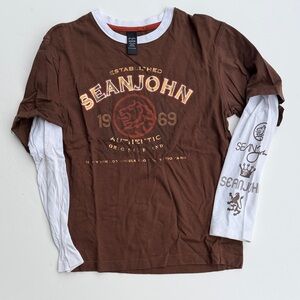 Sean John BOYS Double Layered Graphic Tshirt